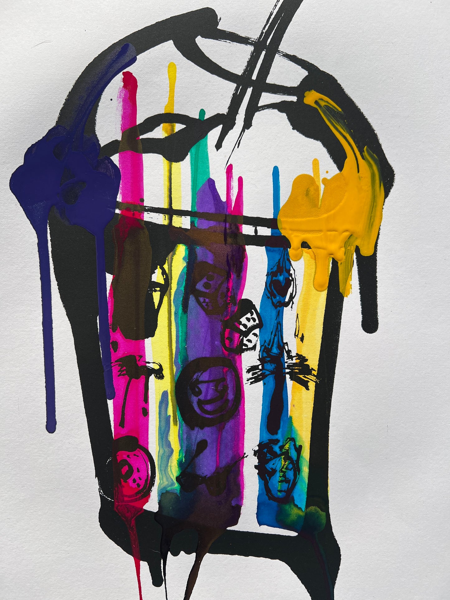 Hand Embellished Print, Ultra Vibe Visual, 15/33