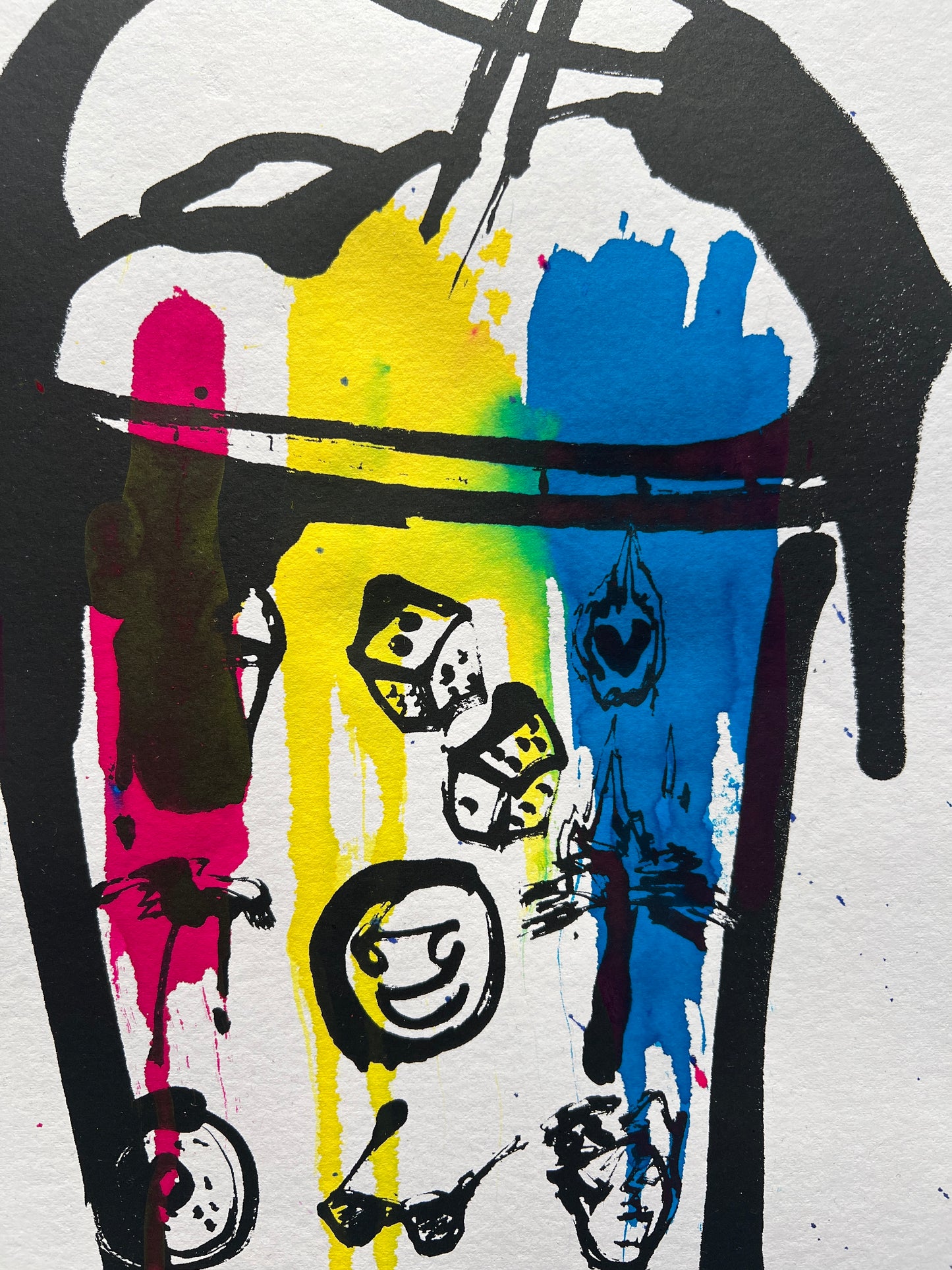 Hand Embellished Print, Visible Light Candy, 20/33