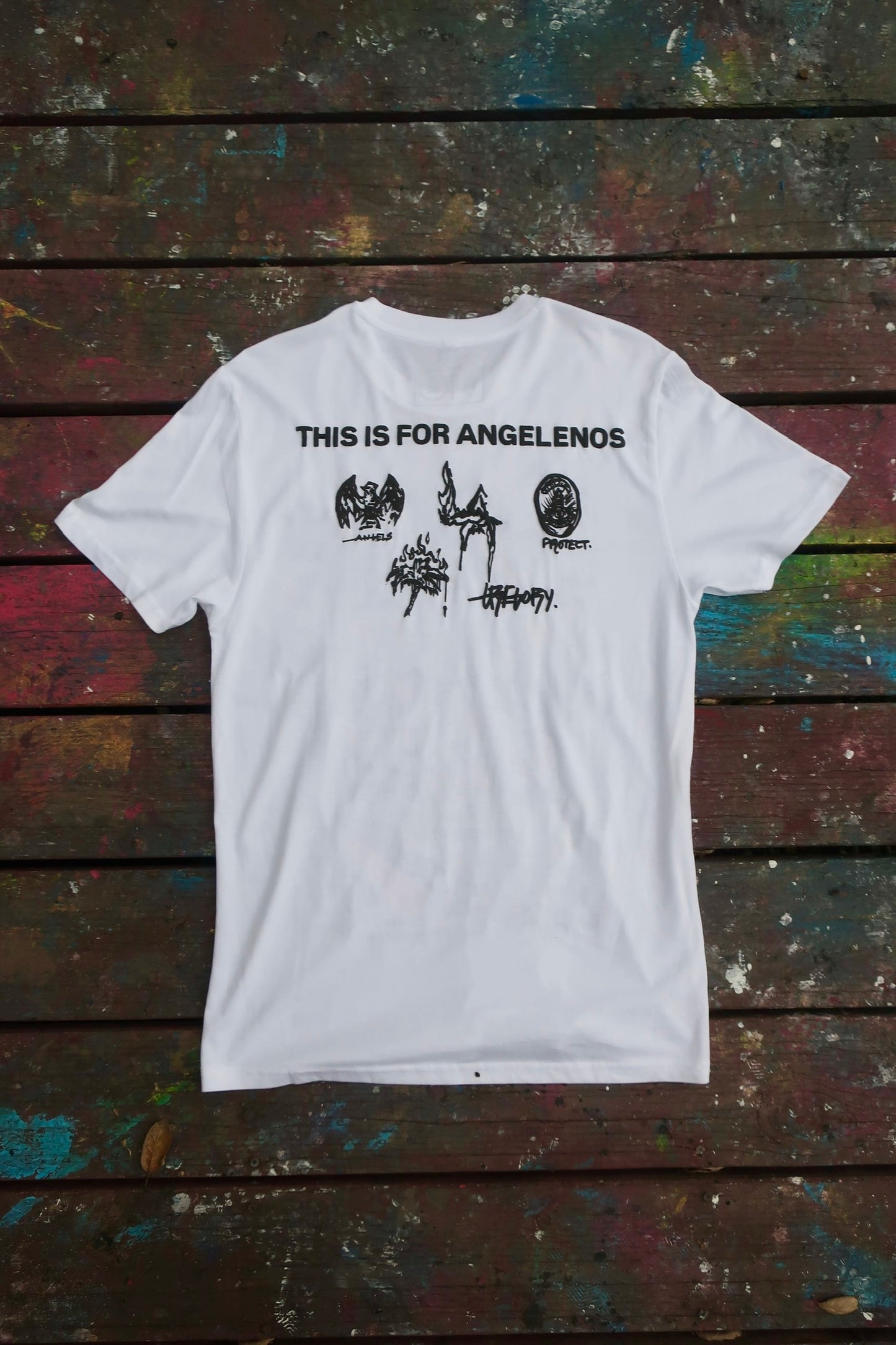 ANGELENOS Fire Support T-Shirt