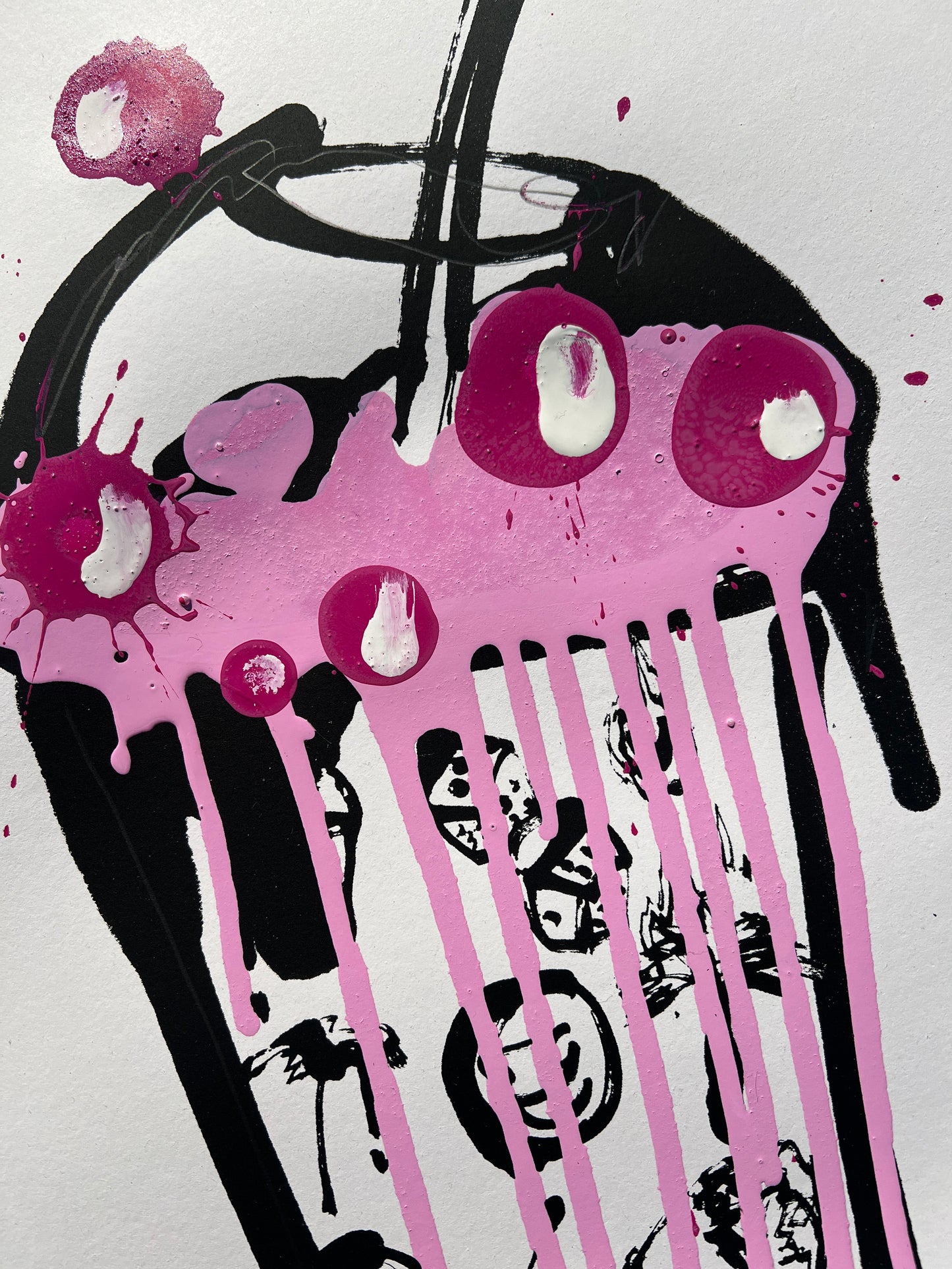 Hand Embellished Print, Bubble Pop!, 28/33