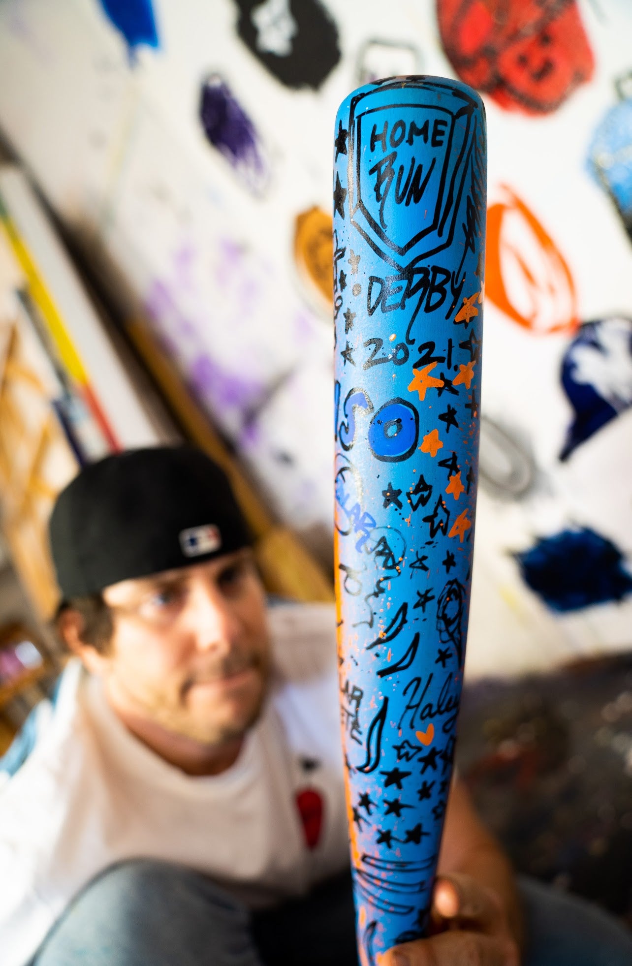Pete Alonso x Gregory Siff 2021 Bat