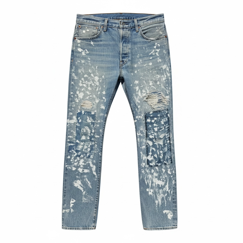 Gregory Painter Jeans “Snowstorm”