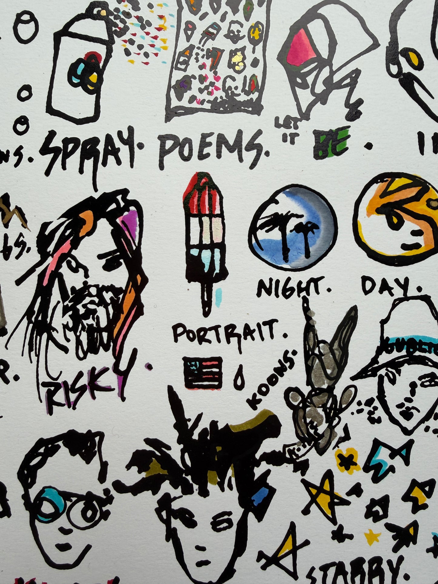 A Young Hunger Handpainted Edition 1/1