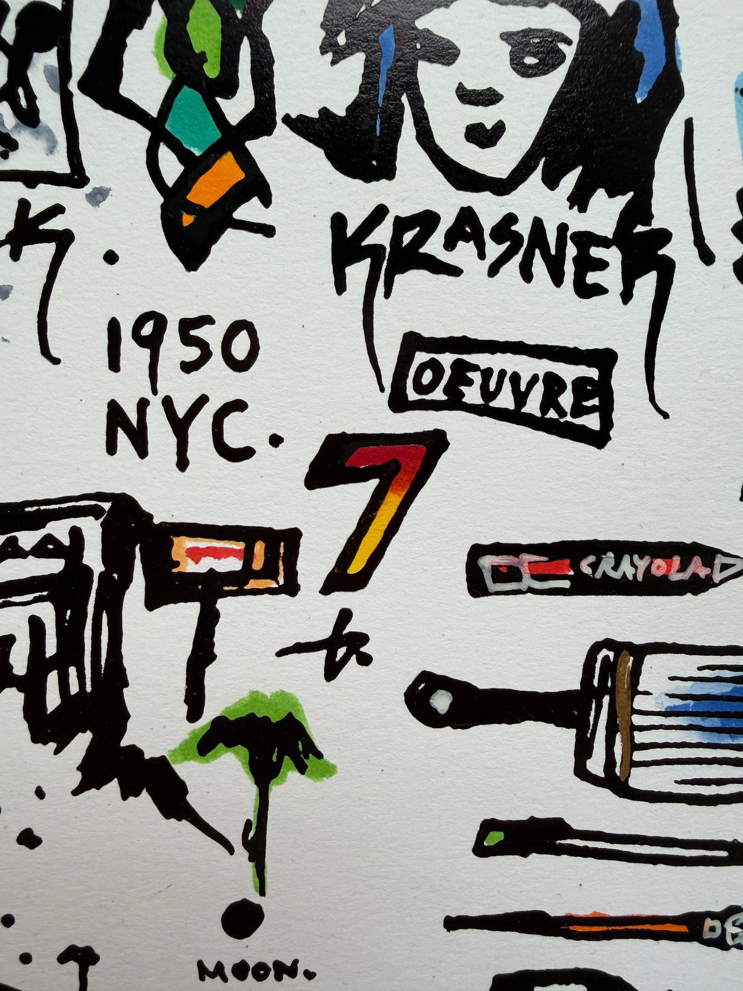 A Young Hunger Handpainted Edition 1/1