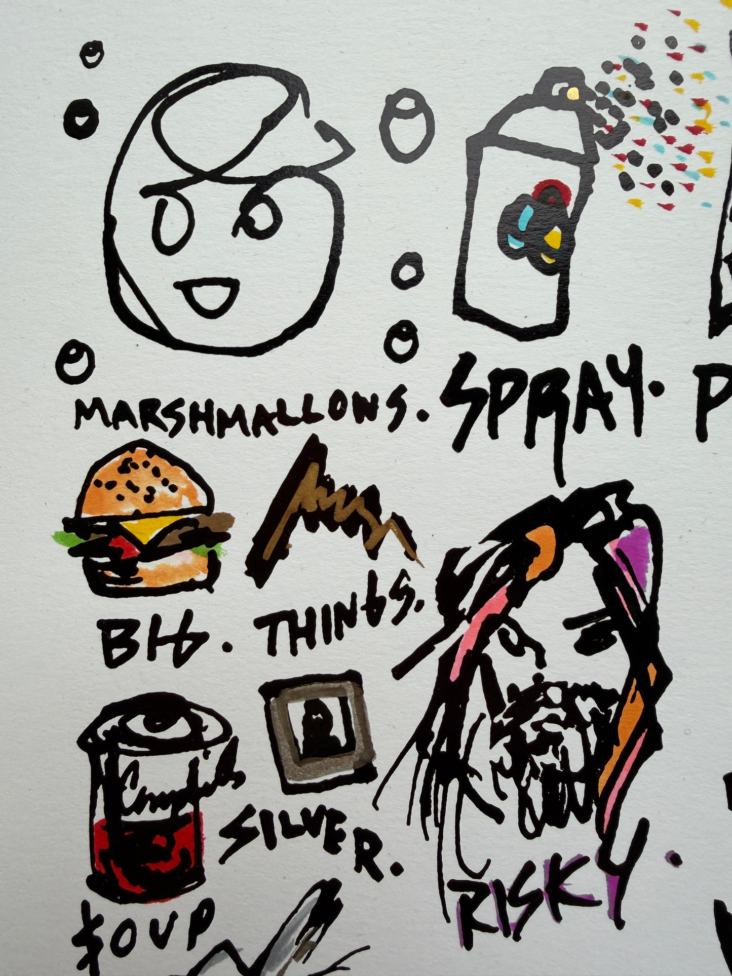 A Young Hunger Handpainted Edition 1/1