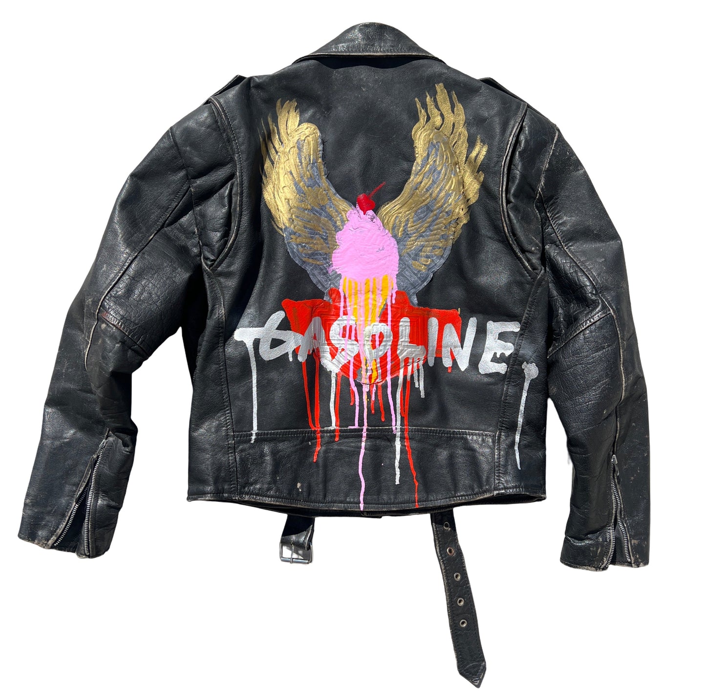 Gasoline Vintage Motorcycle Jacket